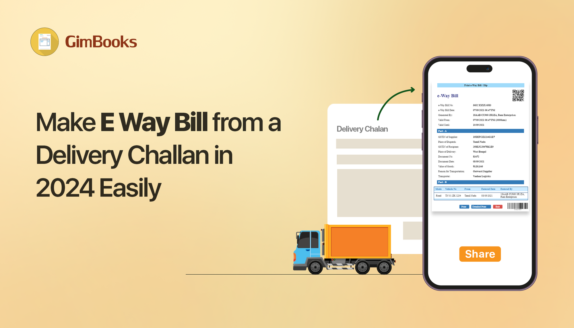 How to Generate an E Way Bill from Delivery Challan (2024-2025): A Step-by-Step Guide